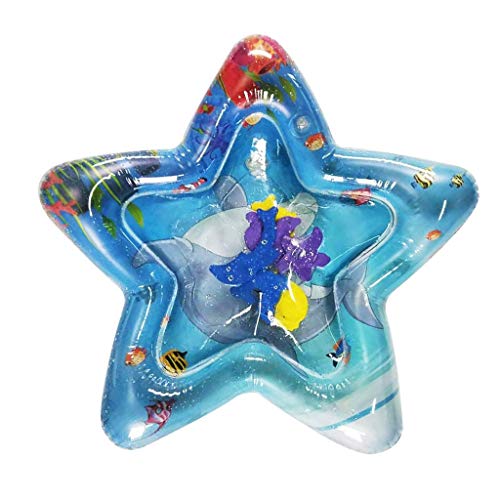 Serria Inflatable Water Cushion Filled Mat Activity Play Center For Infant Kids Children