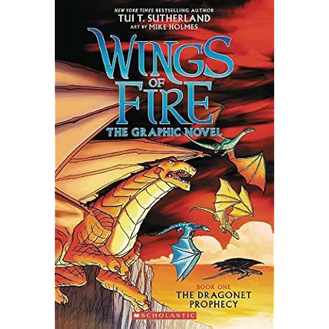 Wings of Fire: The Dragonet Prophecy: A Graphic Novel (Wings of Fire Graphic Novel #1) (1) (Wings of Fire Graphix) Cover