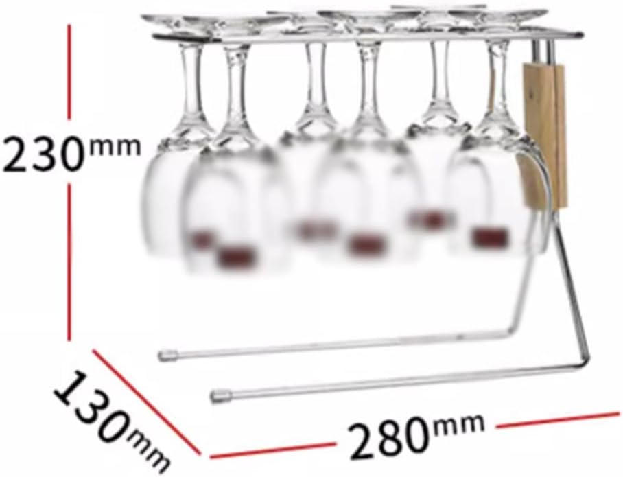 6-piece Wine Glass Tall Holder
