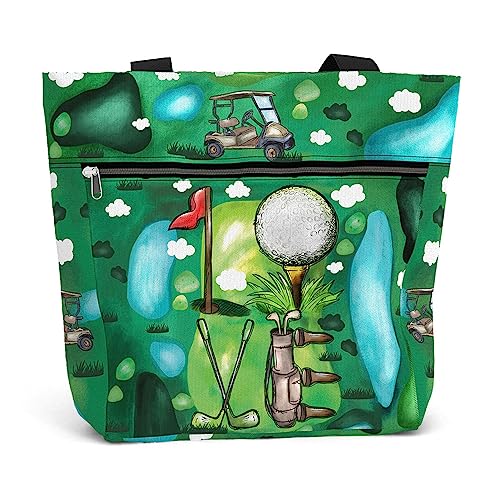 84hoods Large Tote Bag for Women with Pockets and Zipper