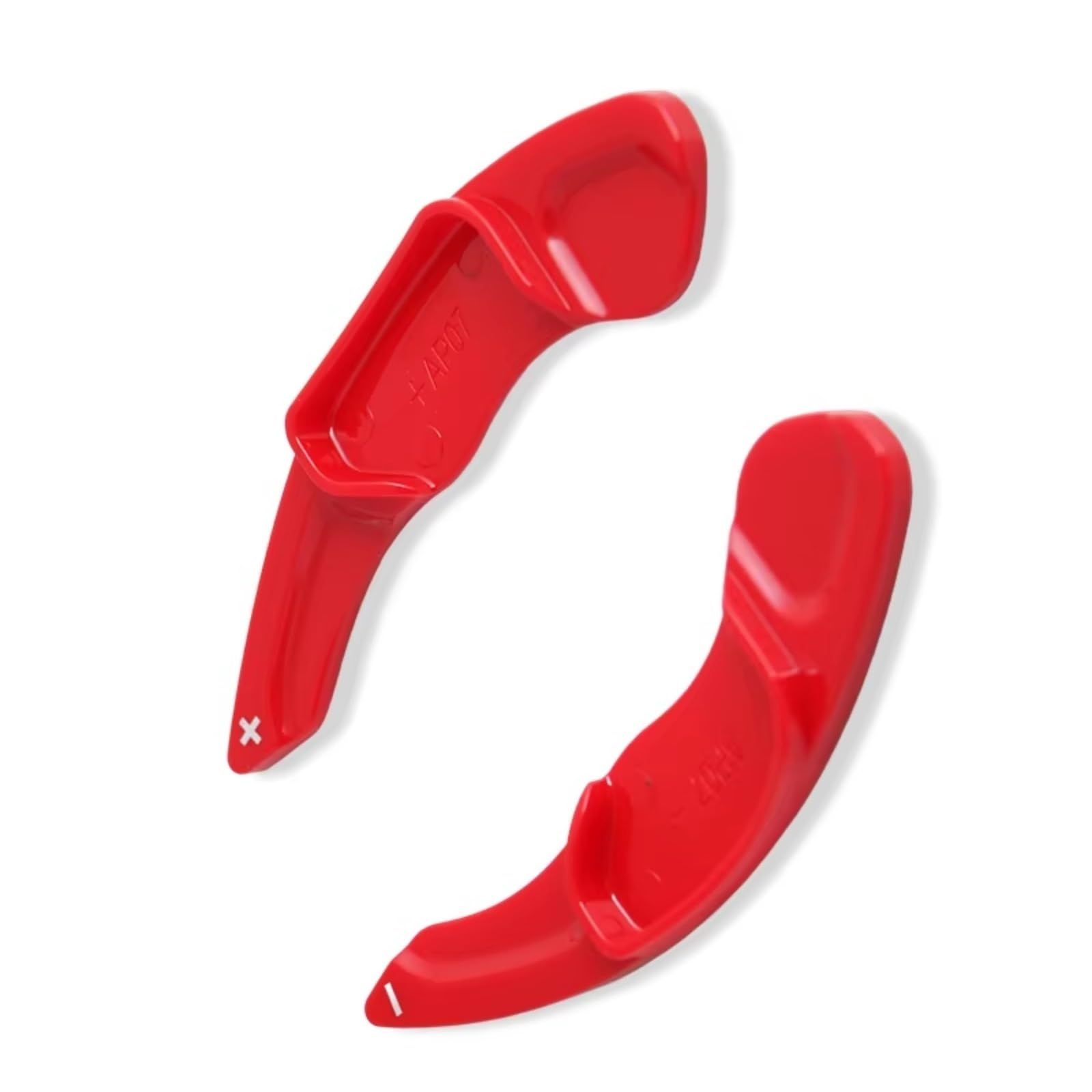 AUTEBGV Shifter Paddle Extension Compatible with Lincoln for MKS for MKZ for MKX Car Steering Wheel Paddle Shifter Extension Gear Shifter(Red)