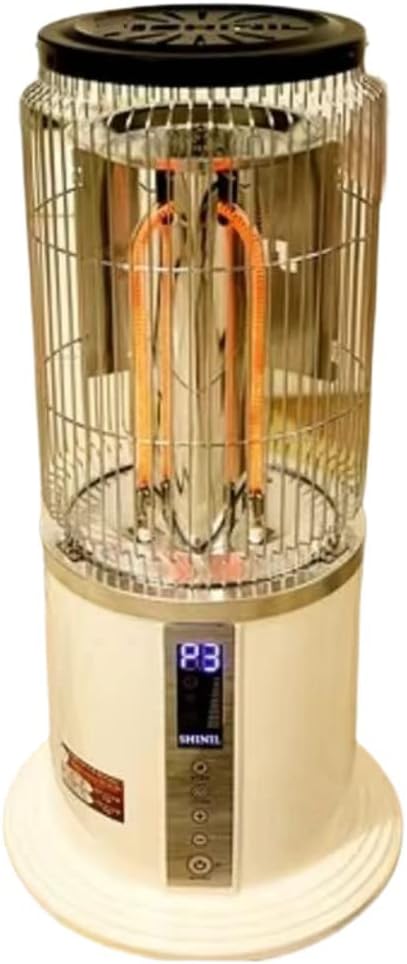 Kerosene Stove Heater Carbon Fiber Electric Heaters Heating Furnace Graphitization Gear Adjustment for Indoor Terrace (Small 2)