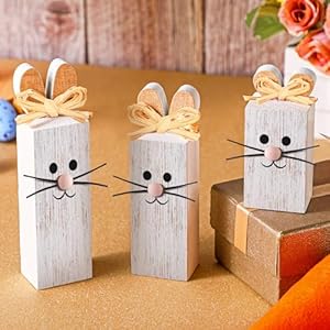 BBTO 3 Pcs Spring Easter Bunny Wooden Signs Bunny Table Decor Easter Tiered Tray Decor Easter Rabbit Table Sign Rustic Bunny Table Centerpiece Decorations for Easter Spring Party Home Decor BBTO 3 Pcs Spring Easter Bunny Wooden Signs Bunny Table Decor Easter Tiered Tray Decor Easter Rabbit Table Sign Rustic Bunny Table Centerpiece Decorations for Easter Spring Party Home Decor