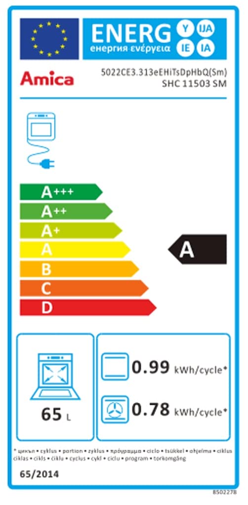 Amica SHI 905 100 W Stand-Elektroherd Mit Induktionsfeld Weiß | EURONICS