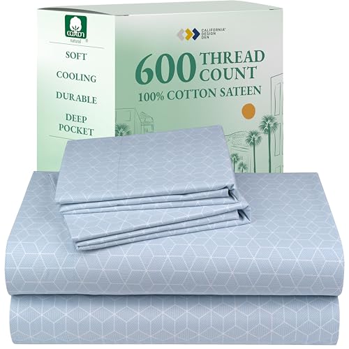 Image of Deluxe Comfort Sheet Set - 600 Thread Count by California Design Den