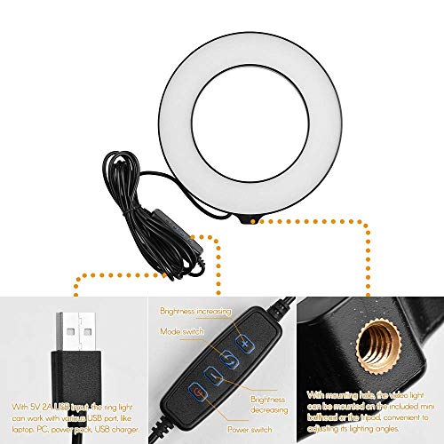 Image of 6.3Inch Led Ring Light with Tripod Phone Holder Bt Remote Control for Video Shooting Live Streaming Selfie Makeup Household Equipment