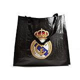 Real Madrid Unisex Handtasche, wiederverwendbar, Crest Tote Tasche, Mehrfarbig, Einheitsgröße