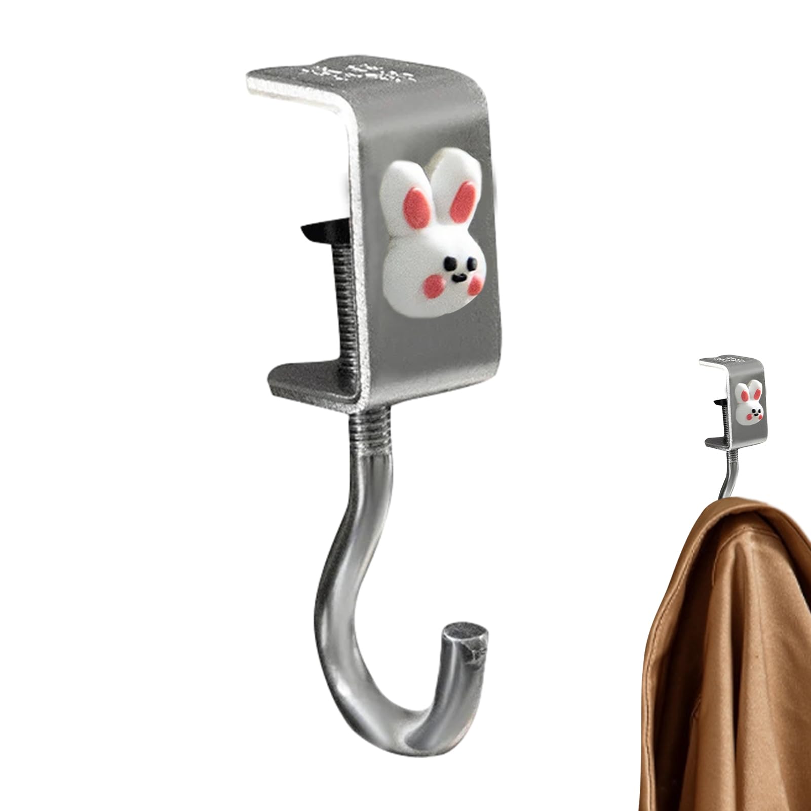 6Pcs Headphone Stand Hanger,Space Saving No Drill Under Desk Headphone Holder