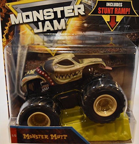 Hot Wheels MONSTER JAM EXCLUSIVE BONE BUSTER SERIES MONSTER MUTT 1:64 SCALE MONSTER TRUCK DIE-CAST