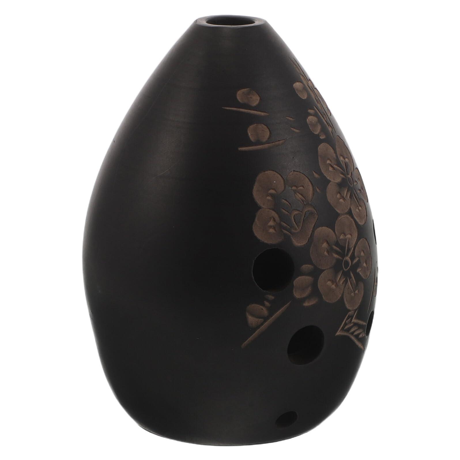 Mikinona Ocarina Tradicional China de Cerámica para Principiantes, Flauta de 8 Agujeros para Estudiantes, Instrumento de Viento Musical Portátil para Práctica y Aprendizaje