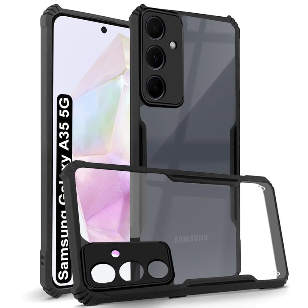 Amazon Brand- Solimo Basic Case for Samsung Galaxy A35 5G (Thermoplastic Polyurethane_Black) (B0CZSZJMTQ) Amazon Price History, Amazon Price Tracker