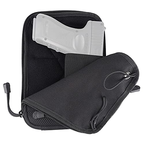 MiOYOOW Funda Táctica de Pistola, Bolsa de Transporte Oculta para Pistola con Trabillas Bolsillo Cintura para Pistola Bolsa para Cinturón de Cadera Cover