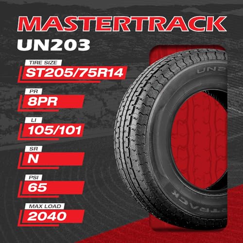 Mastertrack UN203 Trailer Tire Set