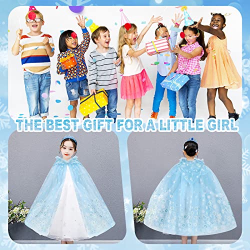 Capa de princesa con capucha para niñas PHOGARY miniatura 5