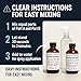 Crystal Clear Lab Chlorine Dioxide Kit | Hydrochloric Acid 4-5% (HCl) : Sodium Solution (8oz) Liquid Set