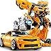 LUSTAR Transformers Bumblebee Toys Anime Carácter Modelo Movible Juguetes Estatua Dibujos Animados Juguete Collectable Regalo