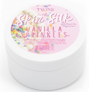 TWINE Skin Silk with Dead Sea Magnesium Vanilla Sprinkles Body Butter 4 oz