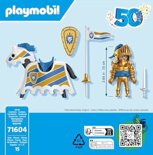 Jeux D'imitation 'anniversaire Du Chevalier Playmobil La Boite - vue 7