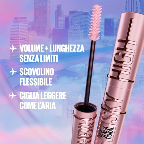 Confronto: Technic Mascara Mega Lash vs Maybelline Sky High 8 Maybelline Sky High