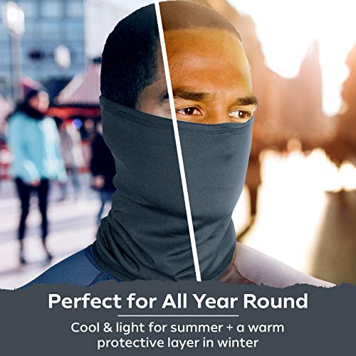 Image of UPF 50+ Neck Gaiter - UV Sun Protection Face Mask, Balaclava, Headband & Scarf - Cooling, Breathable Fabric