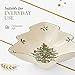Spode Christmas Tree Shaped Dish (9in)- Fine Earthenware