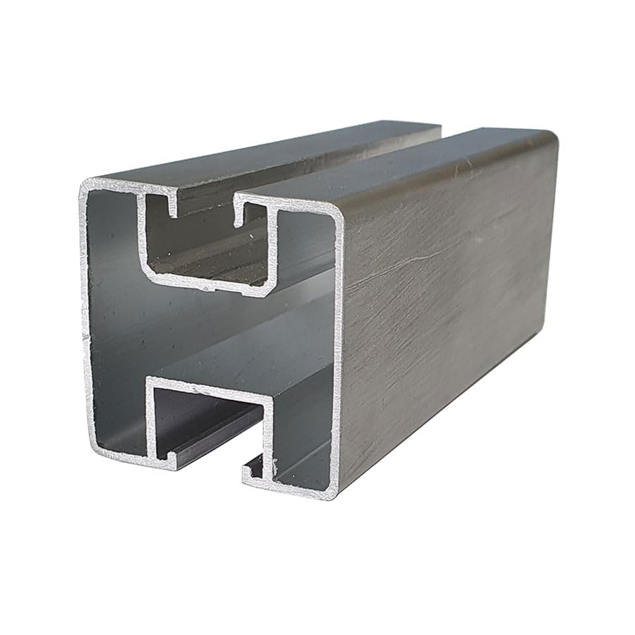 Korrosionsbeständige Aluschiene PV Montageschiene Alu Profil Typ 2 Duro 40x40mm Länge 1,2m Aluminium Venturama Solar Schiene