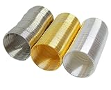 Perlin 300 Windungen Memory Wire Spiraldraht Metall Spirale 2cm Memory-Perlendraht 3 Farben Set für Fingerringe Armband Ringe für Schmuckherstellung