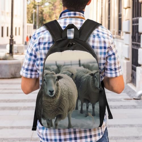 Mochila impermeable de senderismo unisex 41x30x11.5 cm miniatura 7