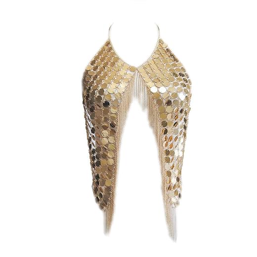 Sexy Body Chain Sequins Bra Chains Bikini Tassel Waist Chain