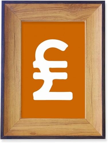 OFFbb-USA Turkey Currency Symbol Lira Try Photo Frame Desktop Display Picture Art Painting Holder