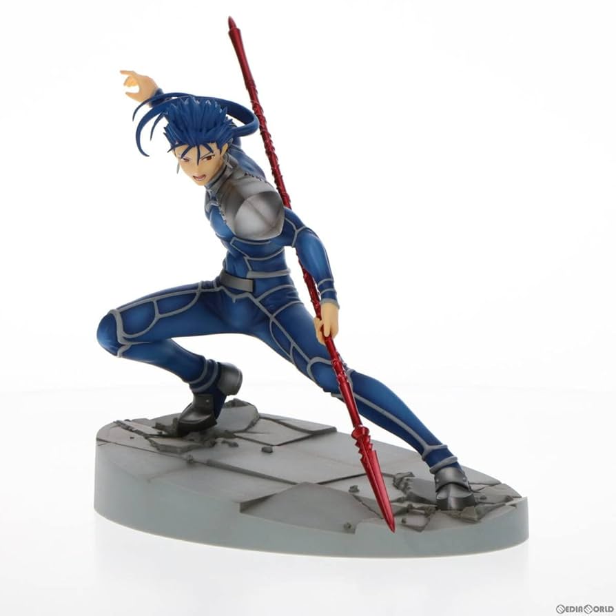 【開封品】figma ランサー　クー・フーリン figma ランサー/クー・フーリン ABS＆PVC 塗装済み可動