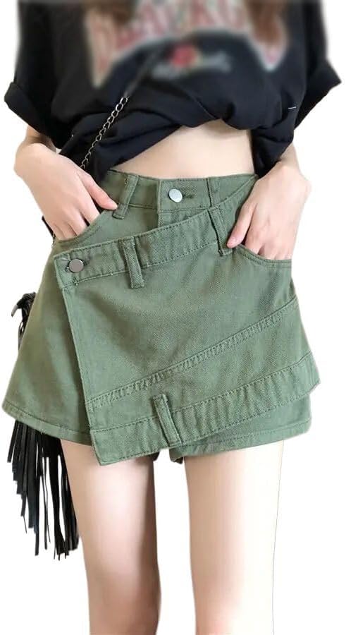 Denim Shorts Women's Pants Summer Design Loose Wide-Leg Pants