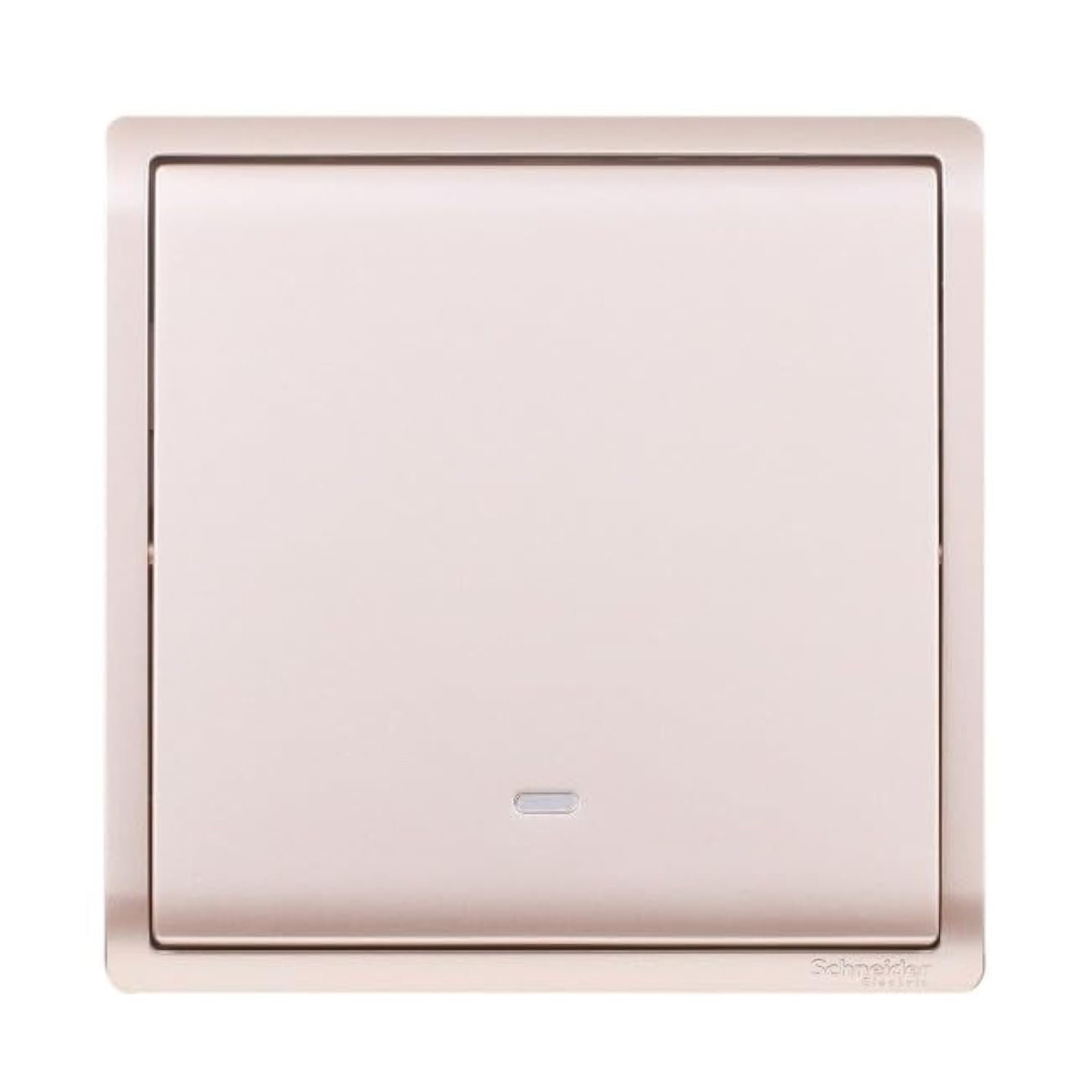 Schneider Electric 10A 250V 1Gang Momentary switched with Fluorescent Locator,Wine Gold E8231PRL1F_WG_G1