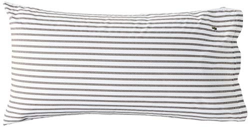 Image of Lacoste 100% Cotton Percale Sheet Set, Graphic Stripe Print, Dark Grey, California King
