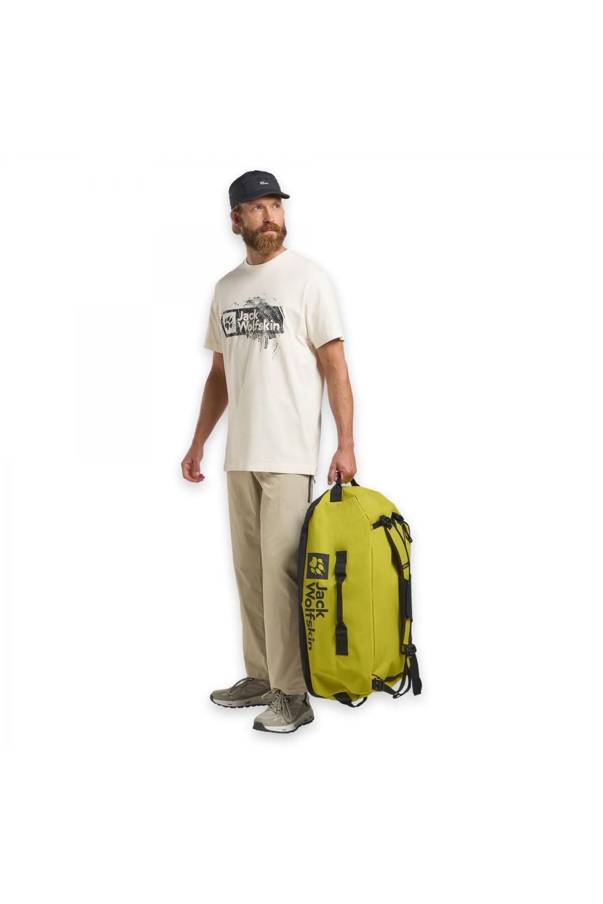 Jack Wolfskin Brand T M, T-shirt Mężczyźni