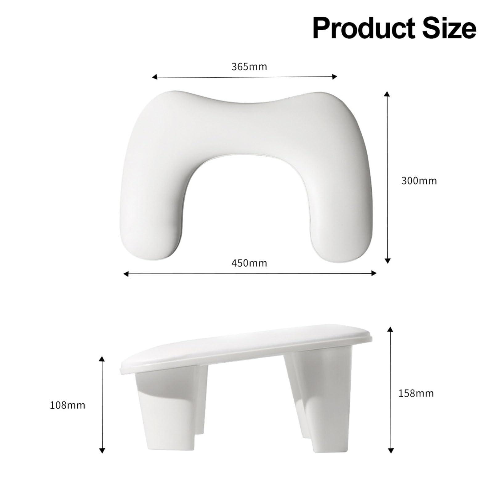 Poggia Poggiamano Per Manicure,Poggiamano Per Unghie Per Entrambe Le Mani-Design Ergonomico/Materiale PU/Nucleo Del Cuscino Ad Alta Densità,Cuscino Per Unghie,Per Unghie Artistiche Fai-Da-Te