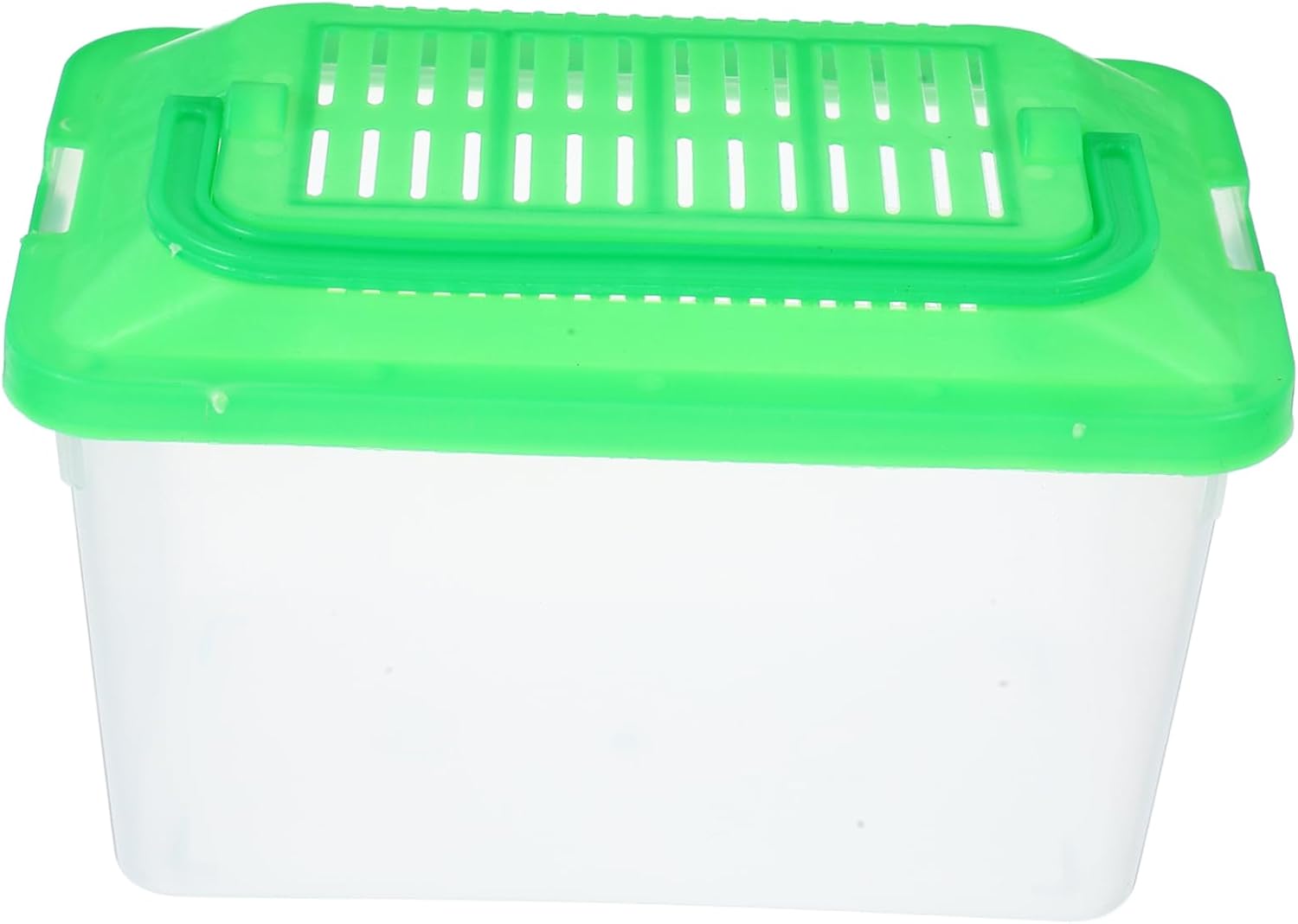 POPETPOP Handheld Pet Storage Box Multi Functional Aquarium for Turtles Hamsters Lizards Portable Transport Container with Excellent Visibility Easy Cleaning for Travel