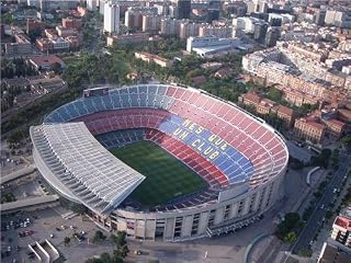 ConversationPrints CAMP NOU GLOSSY POSTER PICTURE PHOTO barcelona stadium football soccer cool