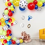 🎈🎈 Mehrere Gelegenheiten: Das blaue Ballonbogen-Kit ist perfekt für mehrere Gelegenheiten, Babyparty, Geburtstagsfeier, Abschlussfeier, Verlobung, Hochzeit, Jubiläum, Firmenveranstaltung, Fotoshooting, Feier, Bachelorette-Party und so weiter.