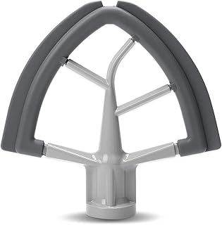 Flat Stirrer Accessories for Kitchenaid Mixer, Flex Edge Beater, Double-Sided Silicone Edges for 4.5-5 Quartz Tilt-Head Stand Mixer, Accessories for KitchenAid Mixer, Accessories for Kitchenaid