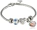 Disney Girls' "Frozen" Stainless Steel Bead Charm Bracelet