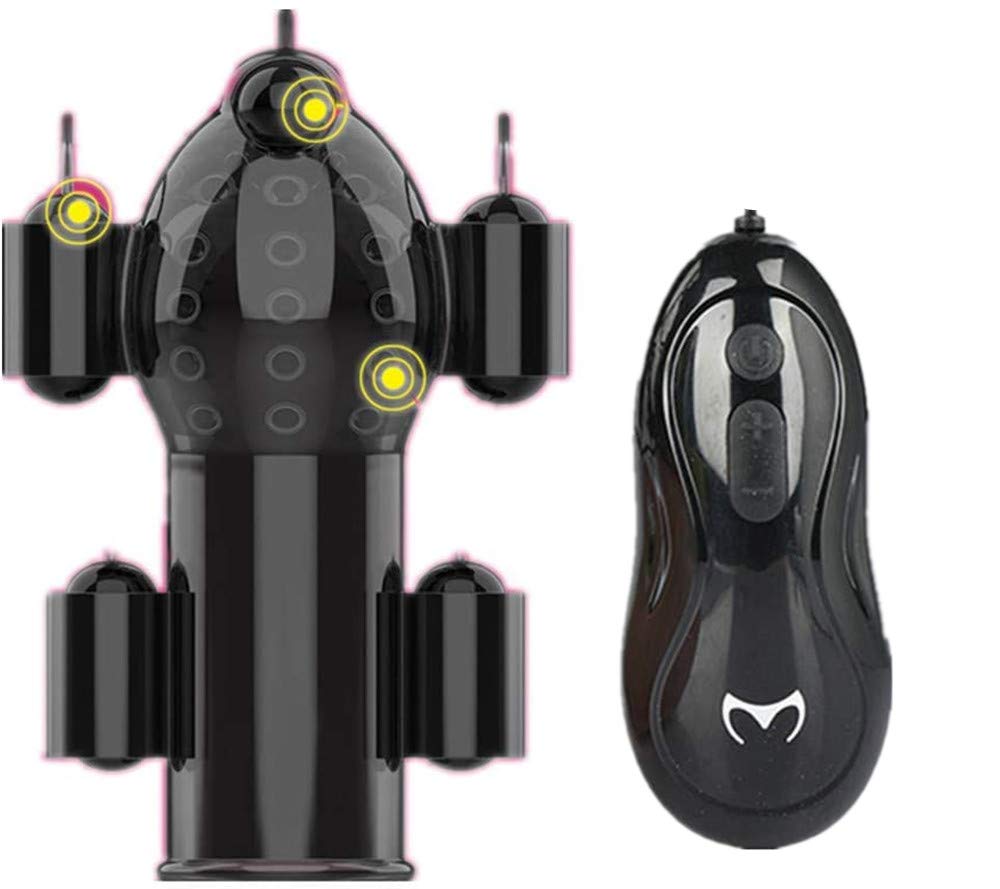 HAWGON ペニスリング 男性用 12種類振動パータン 10000回/分高速振動 超長イボ刺激 亀頭責め 装着型 ダブルローター付き USB充電式 男性用 尿道と裏筋をWローターで直撃！