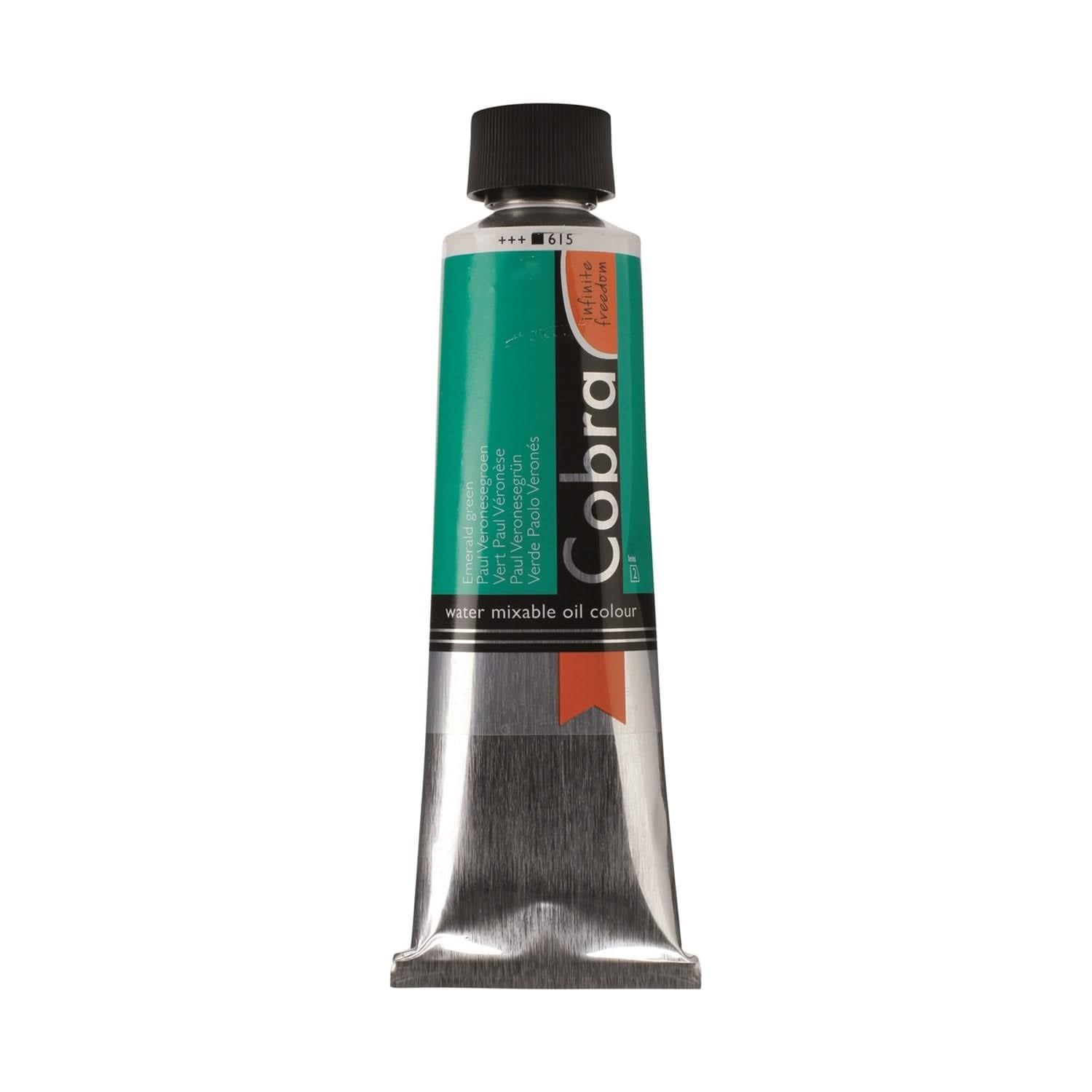 Cobra Emerald Green Artist Oil Colour Tube 40 Ml 615