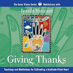 Giving Thanks Audiolibro Por Iyanla Vanzant arte de portada