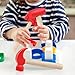 Waenerec 3pcs Wooden Mallet Toy Hammer Simulation Wooden Hammers Small Plastic Toddler Fake Hammer Portable Maintenance Kids Tools Toys Pretend for Boys Girls