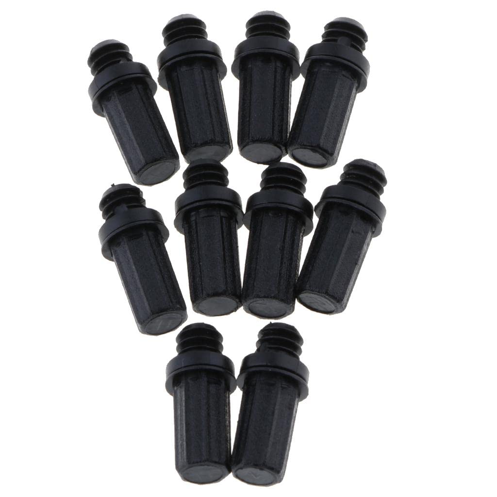 Buy GENERIC 10 Pieces Fastener Rivet Clips Kits, Black Push Pin Rivets