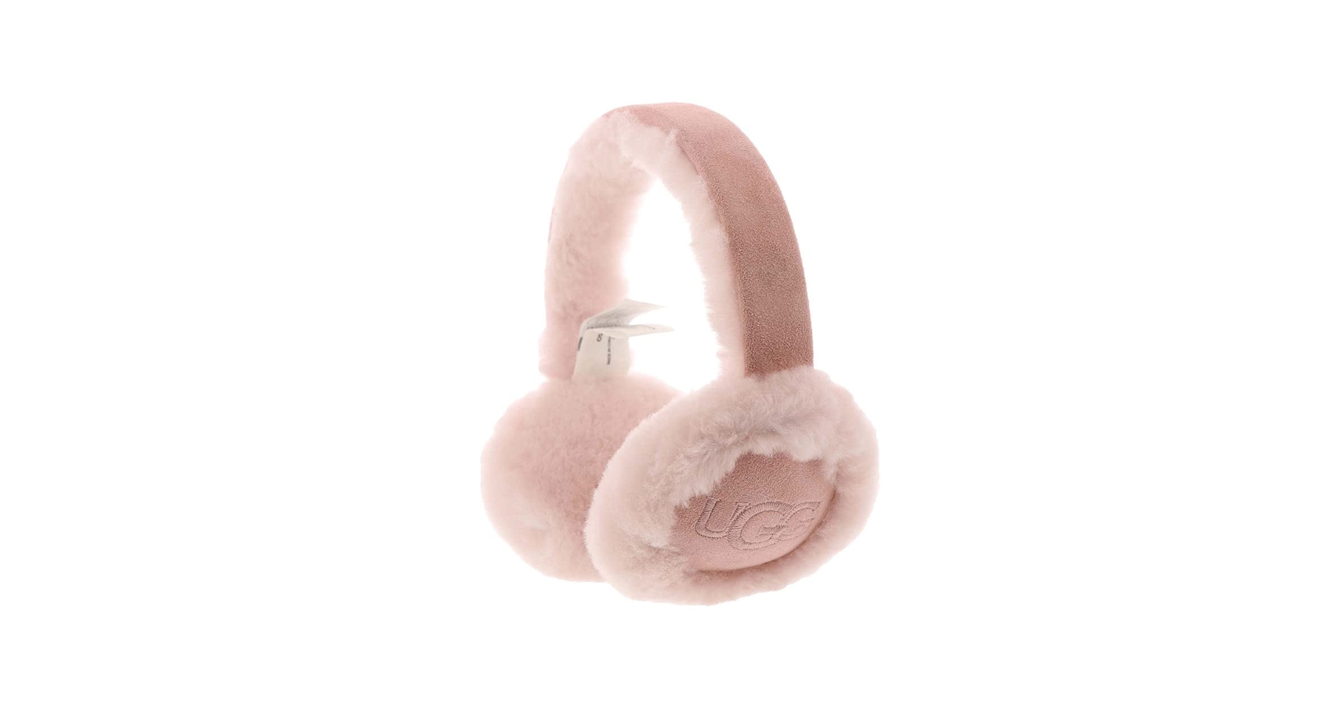 UGG イヤーマフ 耳あて Ashen Rose Amazon | UGG レディース 刺繍ロゴ イヤーマフ, ピンク雲, One