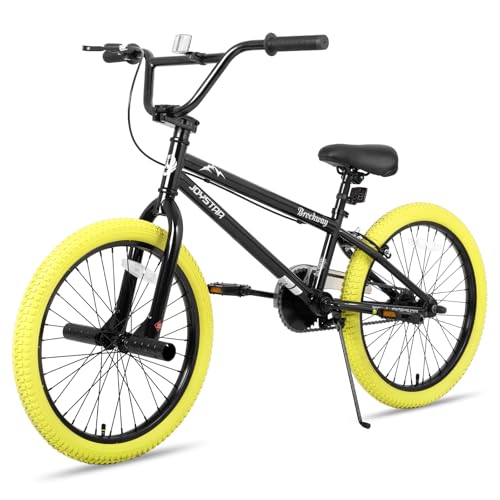 JOYSTAR Gemsbok Bicicletta BMX freestyle da 20 pollici per bambini dai 7 agli 11...
