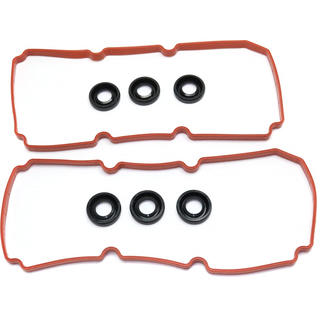 Valve Cover Gasket for Dodge Nitro 2007 2008 2009 2010 2011 Set | 6 Cyl | 3.5L/4.0L eng.