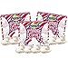 Peeps Candy Cane Flavored Marshmallow Christmas Candy Chicks, 10 Count, Pack of 3
